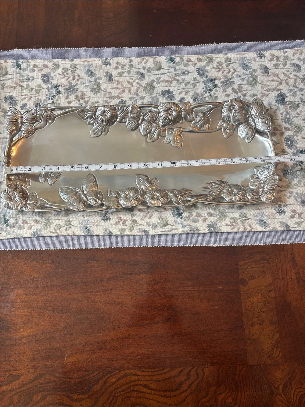 Arthur Court Designs Butterfly Oblong Tray